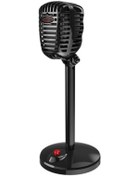 Resim Jies Retro Kondenser Mikrofon Kablolu Pc Bilgisayar Mikrofonu 