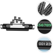 Resim Venaliastore Işık Algılamalı Park Telefon Numaratörü Fosforlu 