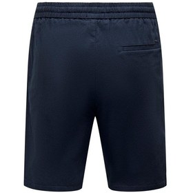 Resim Only & Sons Onslinus 0007 Cot Lin Shorts Noos Erkek Şort-26437 - XS Lacivert 