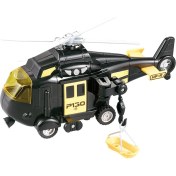 Resim Kzl Kutulu 1:20 Sesli Işıklı Kurtarma Helikopter 