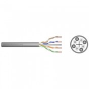 Resim DIGITUS CAT6 Utp 23AWG Gri 500m Makara LSZH ablo 0.55mm DK-1612 