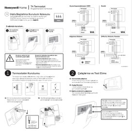 Resim Honeywell T4 Programlanabilir Kablolu Dijital Oda Termostatı- T4H110A1081 