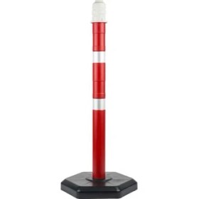 Resim Fm Trafik Dubalı Uyarı Dikmesi Ince Kauçuk Tabanlı 