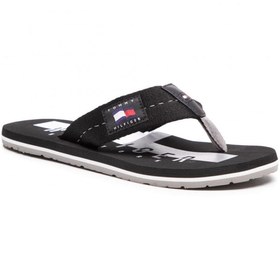 Resim Tommy Hilfiger Erkek Erkek Badge Beach Sandal Parmak Arası Terlik Fm0fm03379 