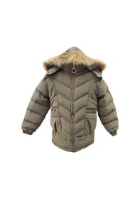 Resim Life For Moda Kız Çocuk İçi Peluş Astarlı Çıkarılabilir Kapüşonlu Su Geçirmez Mont Kaban 3020 Haki Yeşili 