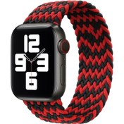 Resim Sones iOS Uyumlu Watch Ultra 49mm Naylon Tek Dönüşlü Örgülü Watch Kordon-watch Ultra 2 49mm / Se Se 3-se Akıllı Saat Aks. 48150763 