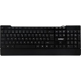 Resim Everest KB-2020 Siyah USB Q Standart Klavye 