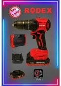 Resim Rodex RDX3404 20 V 2.0 AH Çift Akülü Darbeli Matkap 
