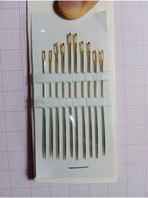 Resim REMSATİC Iğnesi Dikiş Iğne Seti Büyük Delikli 