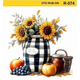 Resim Ütü İle Rub On Transfer Kağıdı R-074 30x30 Cm 