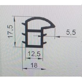 Resim 20 M. Çelik Kapı Contası Kalın İzolasyon-Yalıtım Fitili Çlk-21 380253520 