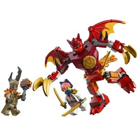 Resim LEGO® NINJAGO® Kai’nin Ejderha Robotu Savaş Paketi 71851 - 6 Yaş ve Üzeri Çocuklar için Yaratıcı Oyuncak Yapım Seti (85 Parça) 