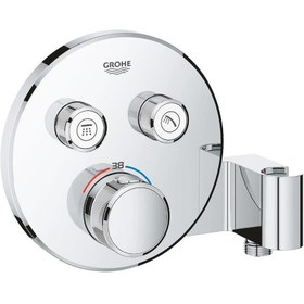 Resim Grohe Grohtherm Smartcontrol 29120000 Gümüş Banyo Bataryası 