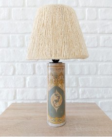 Resim Retro Now Fortune Iii Ahşap Ayakli Abajur 