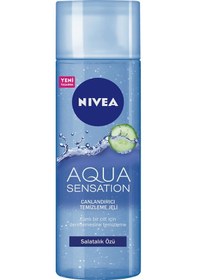 Resim Nivea Aqua Sensation Canlandırıcı Yüz Temizleme Jeli 200 ML 