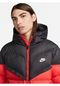Resim Nike Storm Fit Windrunner Primaloft Erkek Kapüşonlu Mont Ndd Sport Kırmızı 