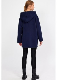 Resim Alexander Gardi Alexandergardı Kapüşonlu Oversize Hırka E22-60700 001 