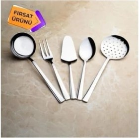 Resim Sade 5 Parça Servis Takımı 