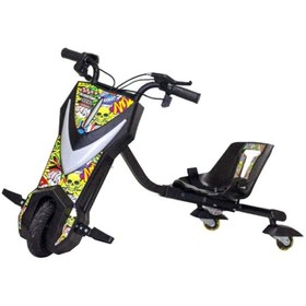 Resim Scooter CoolWhell Elektrikli Drift – 36V Motor, 3 Hız Kademesi, Bluetooth ve Işıklı Tasarım 