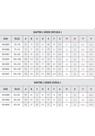 Resim Shower 75X75 Oval Flat Duş Teknesi 