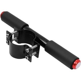 Resim Didadodo Elektrikli Scooter Çocuk Gidonu Işıklı Kask Ayarlanabilir Tutma Çubuğu Xiaomi M365 Pro/ Pro2 İle Uyumlu Siyah Siyah 