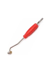 Resim Eltos Hortum Giriş Kompresör Lastik Şişirme Eğri Hava Jakı Kırmız 