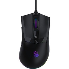 Resim Bloody W90 Max 10.000 Dpi 10 Tuş RGB Kablolu Siyah Gaming Mouse 