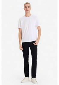 Resim Defacto Pedro Slim Fit Solmayan Renk Siyah Erkek Jean Pantolon S2711az/nm40 Siyah 