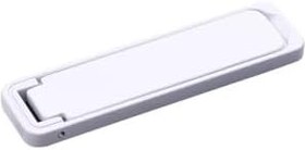 Resim Microcase Telefonlar için Yapışkanlı Metal Katlanabilir Stand Parçası - AL5701 (Beyaz) 