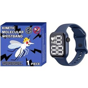 Resim Cloud011 Moda Dokunmatik Kare Saat Outdoor Spor Elektronik Saat Avcılık Koşu Bileklik Mavi Diğer 