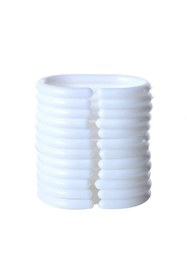 Resim Zethome Banyo Perdesi 1x180x200 Tek Kanat Duş Perdesi Halka Hediyeli Duşakabin Perdesi 6303 