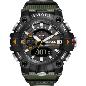 Resim Smael 8040 Dijital Analog Spor Askeri Erkek Kol Saati 