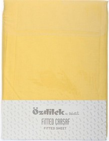 Resim Özdilek Fitted Lastikli Çift Kişilik Çarşaf Seti 160x200 -sarı 