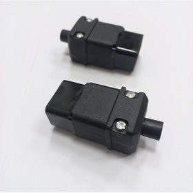 Resim C20 Fiş 16a 250vac Iec 320 C 20 Ups Pdu Fişi 