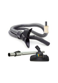 Resim Philips Uyumlu Fc 9215 Marathon Elektrikli Süpürge Çelik Telli Hortum Emici Yer Başlığı Teleskopik Boru 