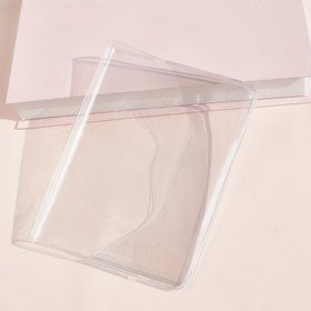 Resim A5/A6 Defterler için Sert Kapaklı Kitap Kılıfı - Şeffaf & Çizilmeye Dayanıklı Çanta, Planlayıcılar, Günlükler ve Kayıt Defterleri ile Uyumlu - Sayfalara Kolay Erişim, İp Bant Olmadan Taşınabilir, Seyahat Defteri Kapağı, Kitap Kapakları, Günlük Defteri Kapağı, Günlük Kapağı, Kitap Sarma, Günlük Kapağı 