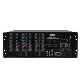 Resim Wöller W-2300 6 Kanal Rack-Mount Power Mikser 