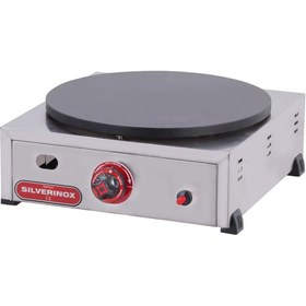 Resim IŞIK Işıkgaz Silver Endüstriyel Doğalgazlı 40 Cm Krep Pişirme Makinesi 