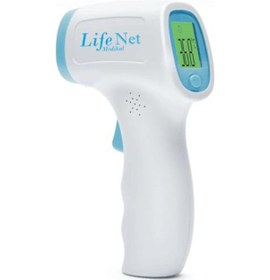 Resim Life Net FR880 Vücut Ve Alından Termometre Kızıl Ötesi Temassız Ateş Ölçer Mavi 