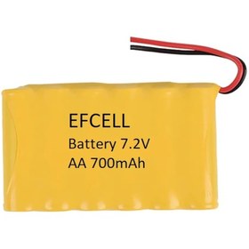 Resim Efcell 7.2V Aa 700 Mah Şarj Edilebilir Oyuncak Pili 