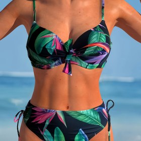 Resim Kadınlar İçin Dijital Baskılı Bikini Takımı 