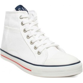 Resim Gap Gp-1018 Houston Mid Günlük Sneakers Beyaz Unisex Beyaz 