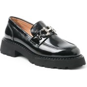 Resim Kadın Oxford/ayakkabı MAR-23K-200-20782 John May Siyah Rugan -53 