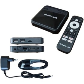 Resim Sunplus TESLA S4 AİR 4K ANDROİD TV BOX 4GB RAM 32GB HAFIZA WİFİ6 
