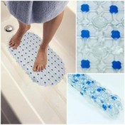 Resim Genel Markalar Çok Amaçlı Banyo Için Kaydırmaz Paspas (63x36cm)-şeffaf Veya Düz Renklerden Gönderlir 