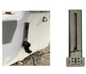 Resim Balık Bulucu Ayna Montaj Braketi Krom 