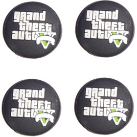 Resim Cafele GTA 5 Ps3-Ps4-Ps5-Xbox One-X-S-Series X Series S Analog Koruyucu Silikon Pad 