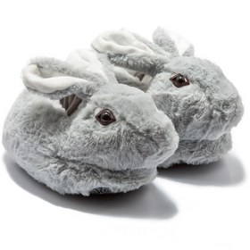 Resim Twigy Zulu Çocuk Hayvanlı Panduf Gri 30/35 