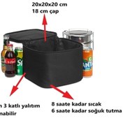 Resim Ankaflex Araç Beslenme Okul Çantası Yalıtımlı Çanta Termal Taşıma Çantası İçecek Yemek Taşıma Çantası 