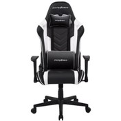 Resim DXRacer Prince Serisi L Siyah Beyaz Oyuncu Koltuğu 
